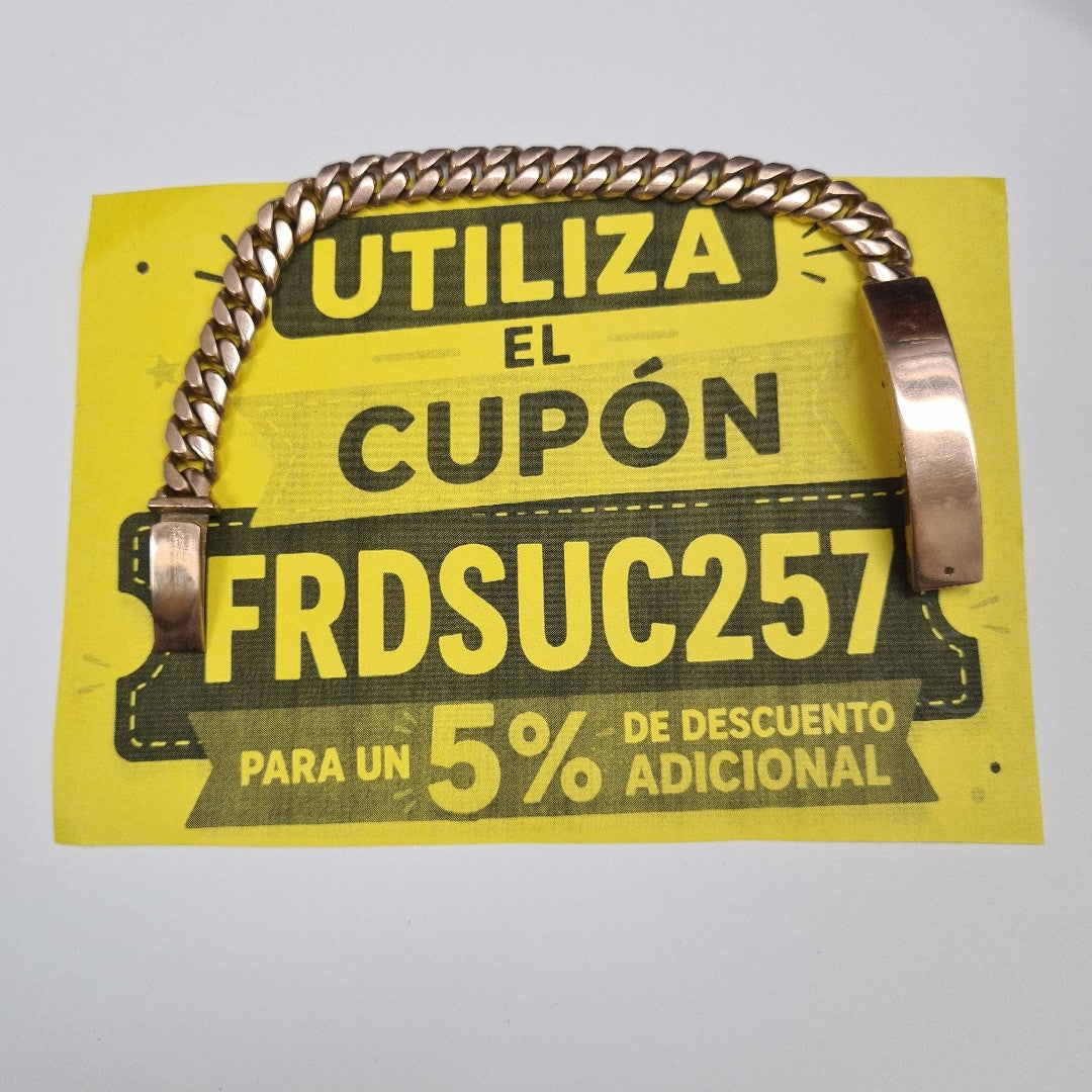 ESCLAVA ORO 8 K 38.8 GRMS (SEMINUEVO)