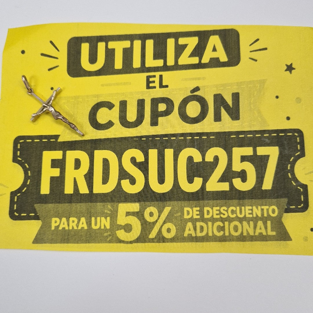 CRISTO ORO 8 K 2.5 GRMS (SEMINUEVO)