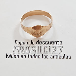 ANILLO ORO 10 K 1,70 GRMS (SEMINUEVO)