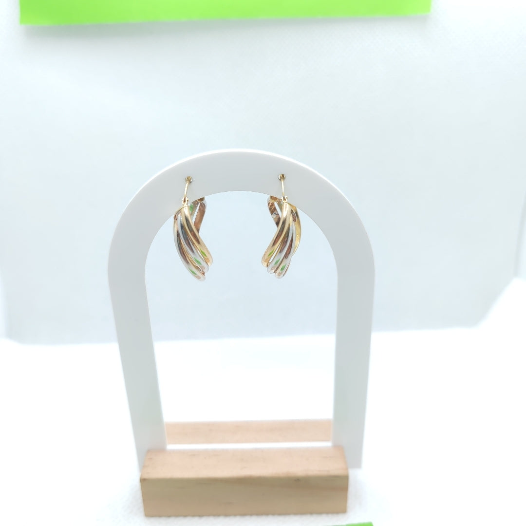 ARRACADAS PAR ORO 10 K 3,60 GRMS (SEMINUEVO)