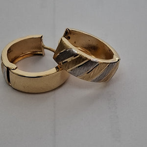 ARRACADAS PAR ORO 14 K 2.2 GRMS (SEMINUEVO)