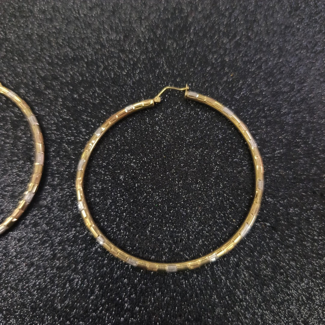 ARRACADAS PAR ORO 14 K 5.1 GRMS (SEMINUEVO)