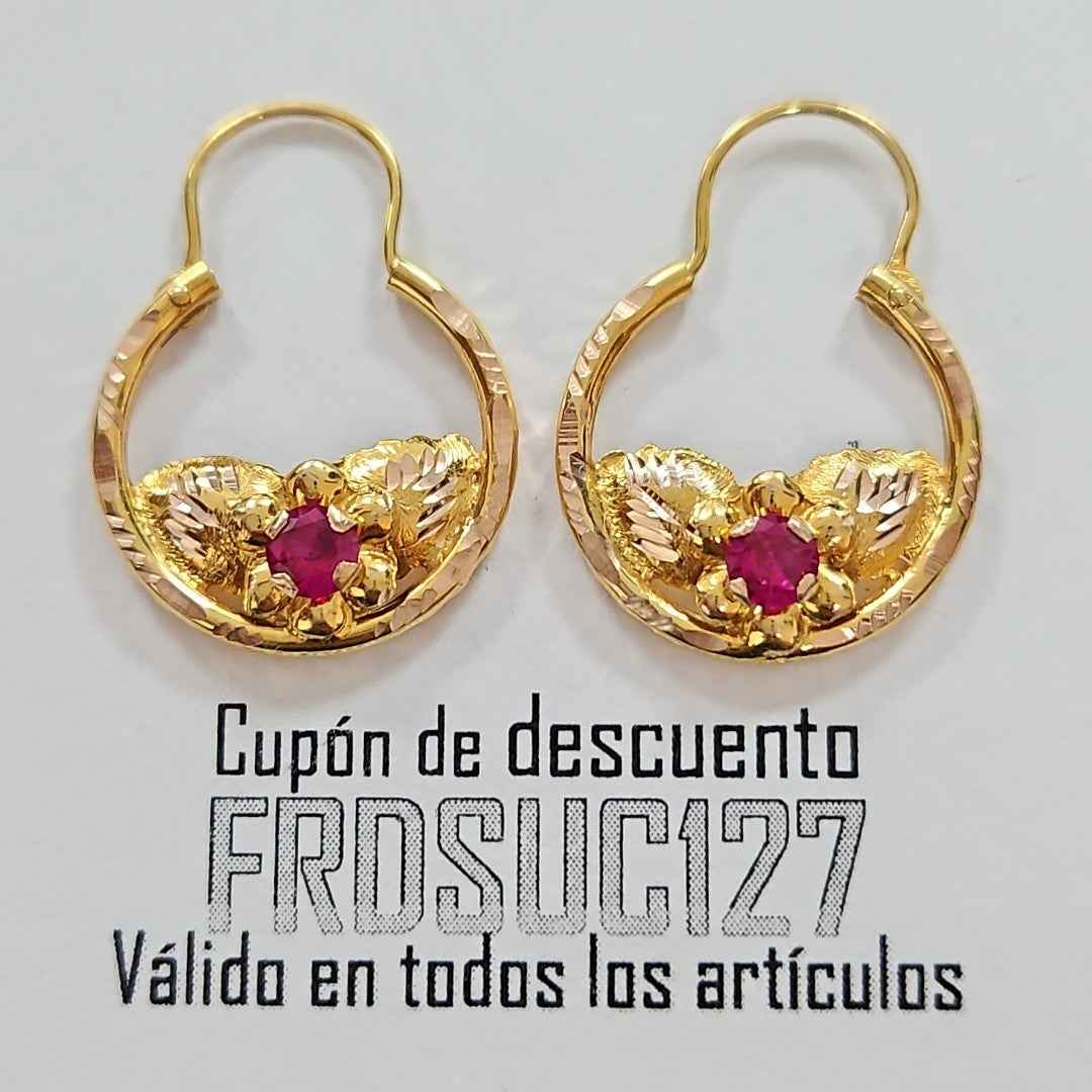 ARETES PAR ORO 10 K 2,00 GRMS (SEMINUEVO)