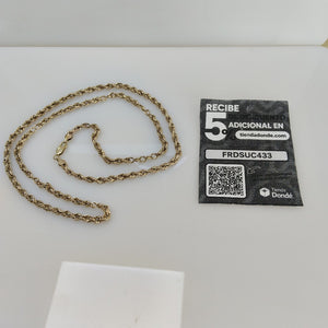 CADENA ORO 10 K 8,90 GRMS (SEMINUEVO)