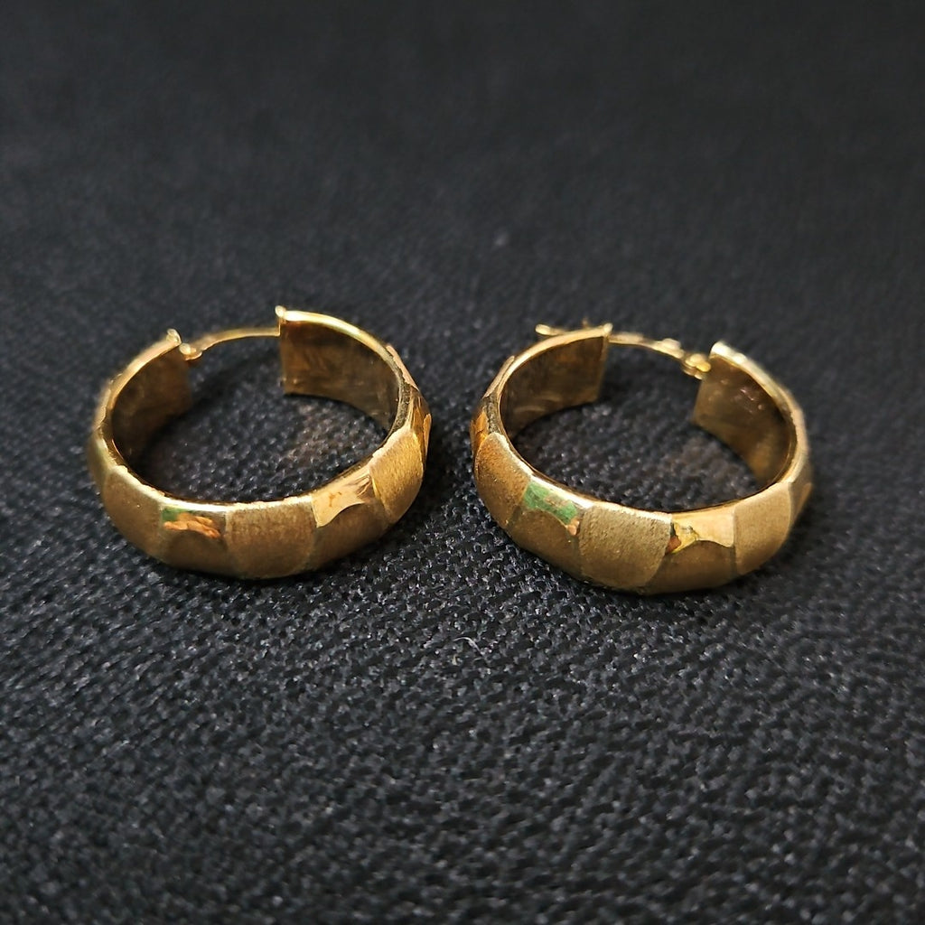 ARRACADAS PAR ORO 14 K 3,90 GRMS (SEMINUEVO)