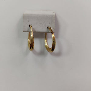 ARRACADAS PAR ORO 14 K 2,20 GRMS (SEMINUEVO)