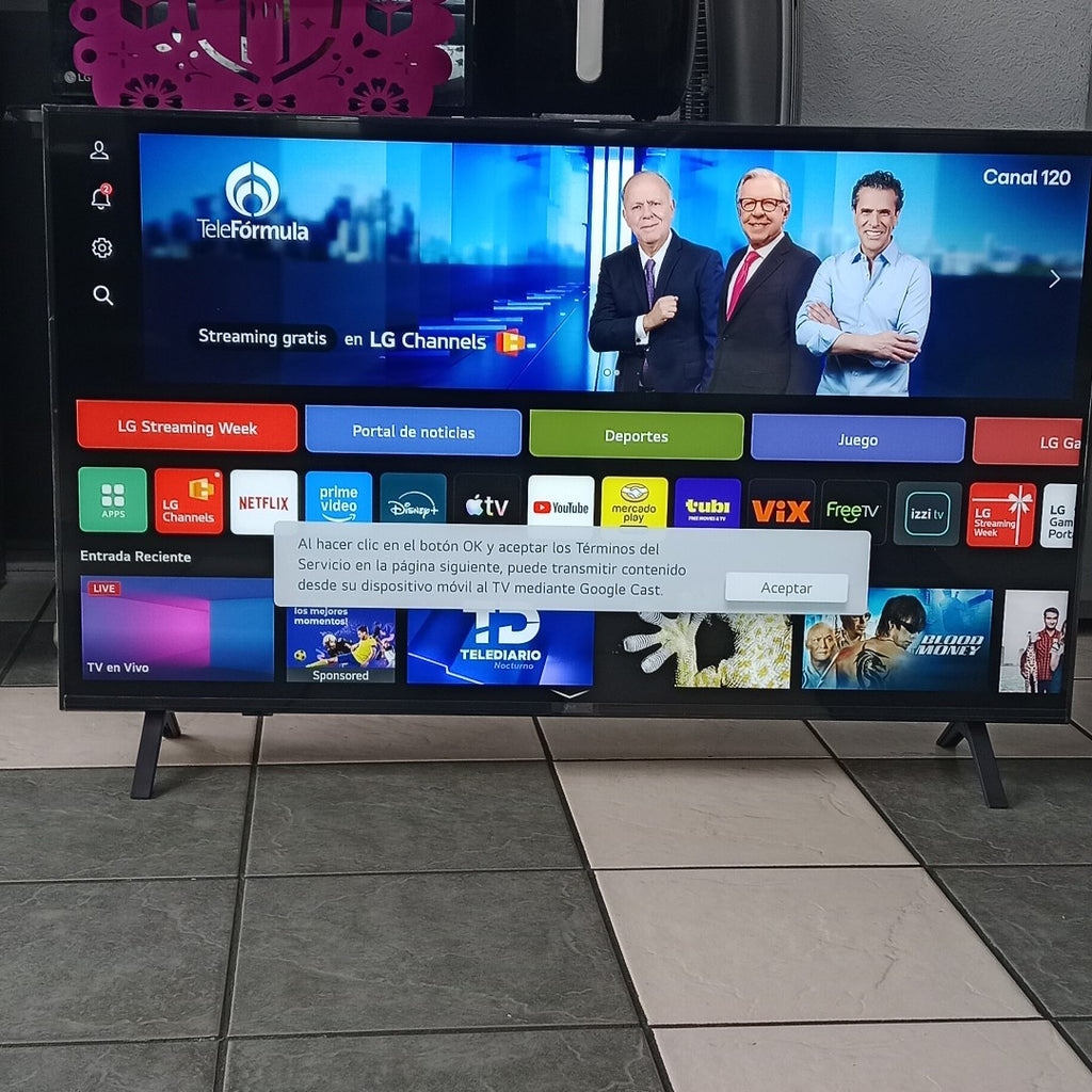 PANTALLA LG 50UA7500PSA (2025) 50" ULTRA HD 4K (SEMINUEVO)