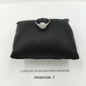ANILLITO ORO,ORO BLANCO 10 K 2,60 GRMS (SEMINUEVO)
