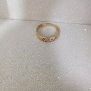 ANILLO ORO 14 K 4,10 GRMS (SEMINUEVO)