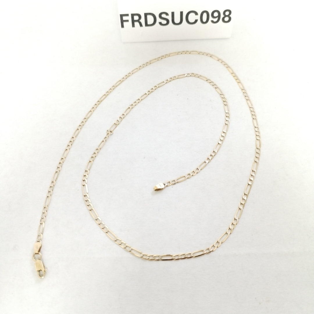 CADENA ORO, ORO COMBINADO 14 K 4.1 GRMS (SEMINUEVO)