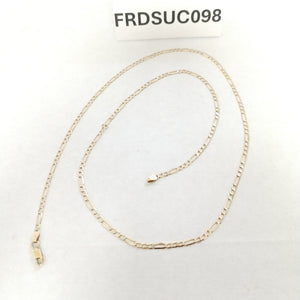 CADENA ORO, ORO COMBINADO 14 K 4.1 GRMS (SEMINUEVO)