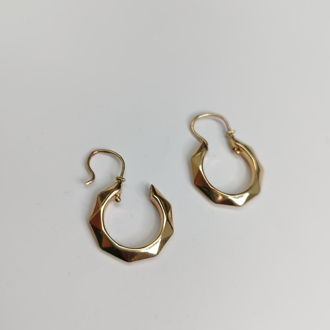 ARRACADAS PAR ORO 10 K 1,60 GRMS (SEMINUEVO)