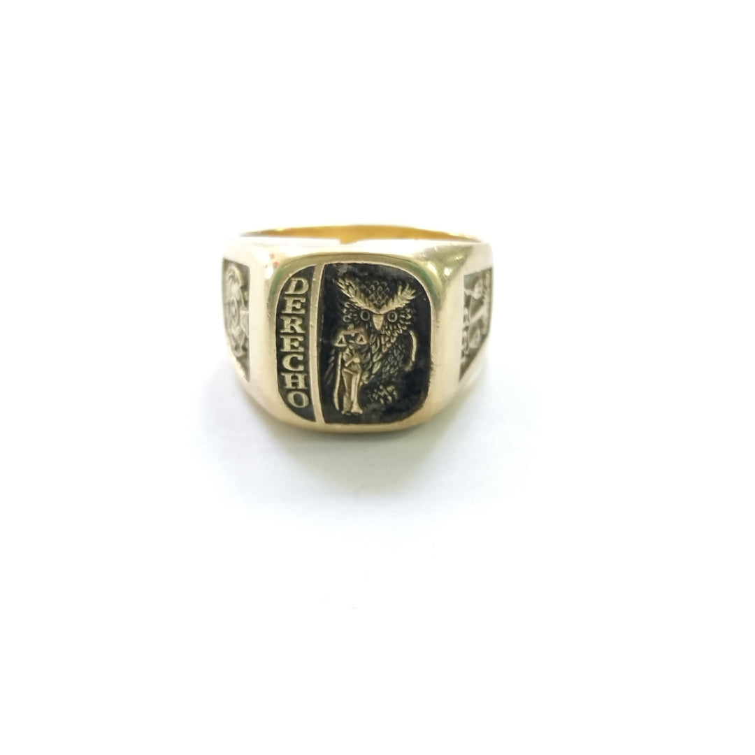 ANILLO DE GRADUACIÓN ORO 14 K 10,00 GRMS (SEMINUEVO)