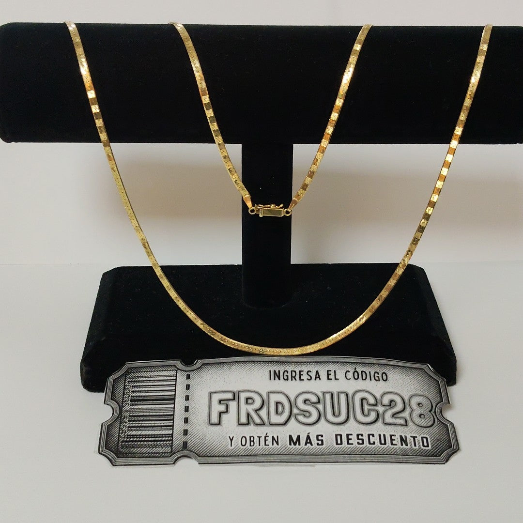 CADENA ORO 14 K 9,30 GRMS (SEMINUEVO)