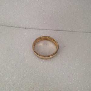 ARGOLLA ORO 10 K 3.5 GRMS (SEMINUEVO)