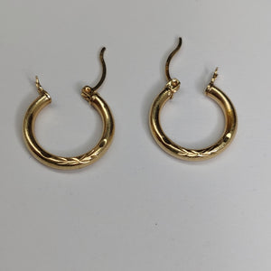 ARRACADAS PAR ORO 14 K 1,90 GRMS (SEMINUEVO)
