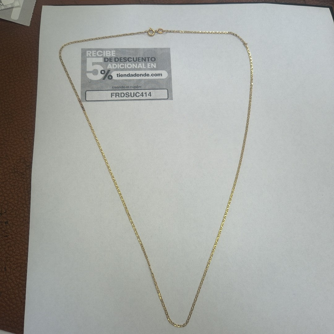 CADENA ORO 14 K 2.3 GRMS (SEMINUEVO)