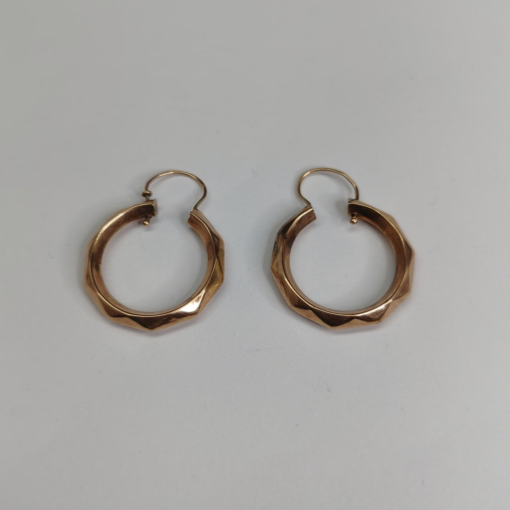 ARRACADAS PAR ORO 10 K 2.6 GRMS (SEMINUEVO)