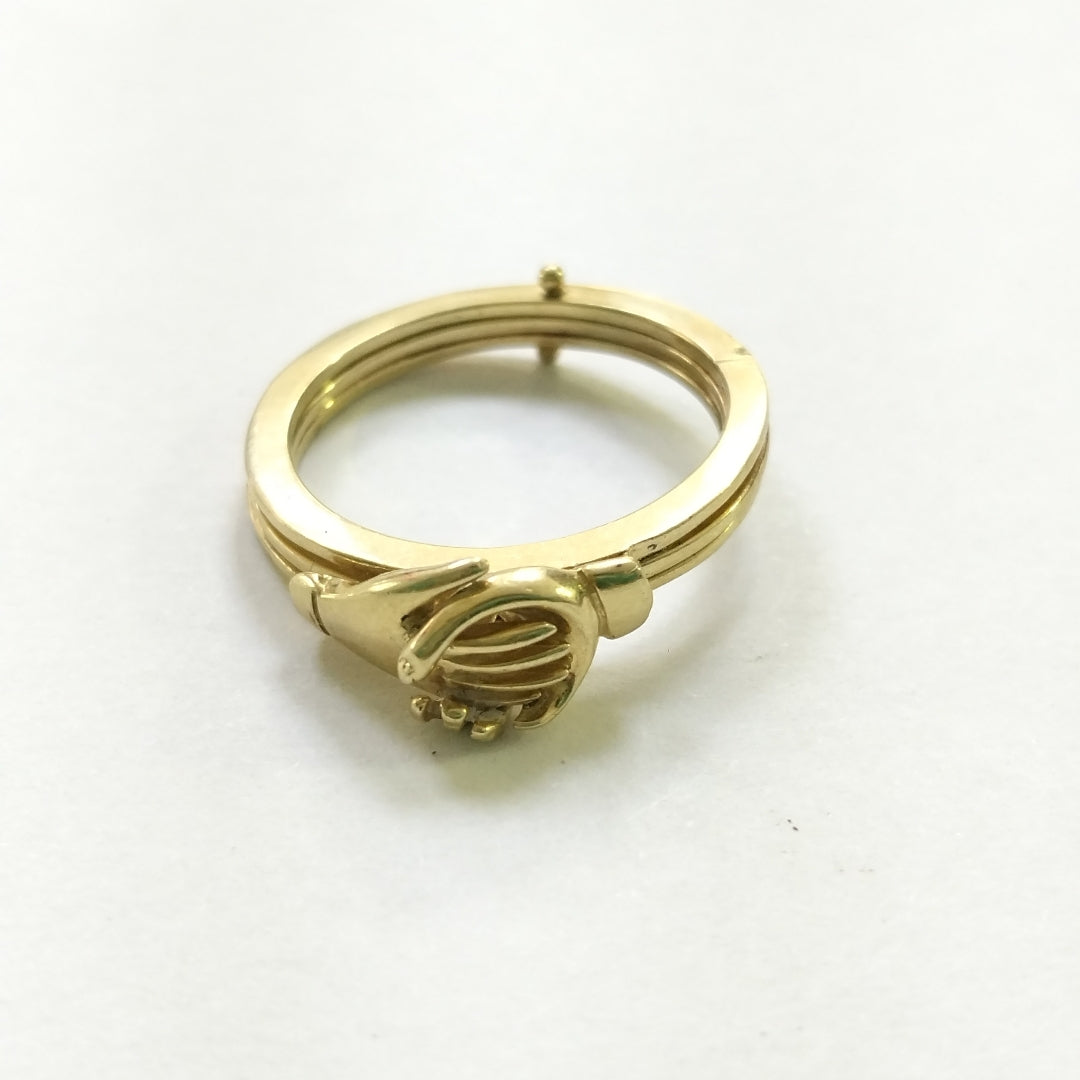 ANILLO ORO 14 K 4,80 GRMS (SEMINUEVO)
