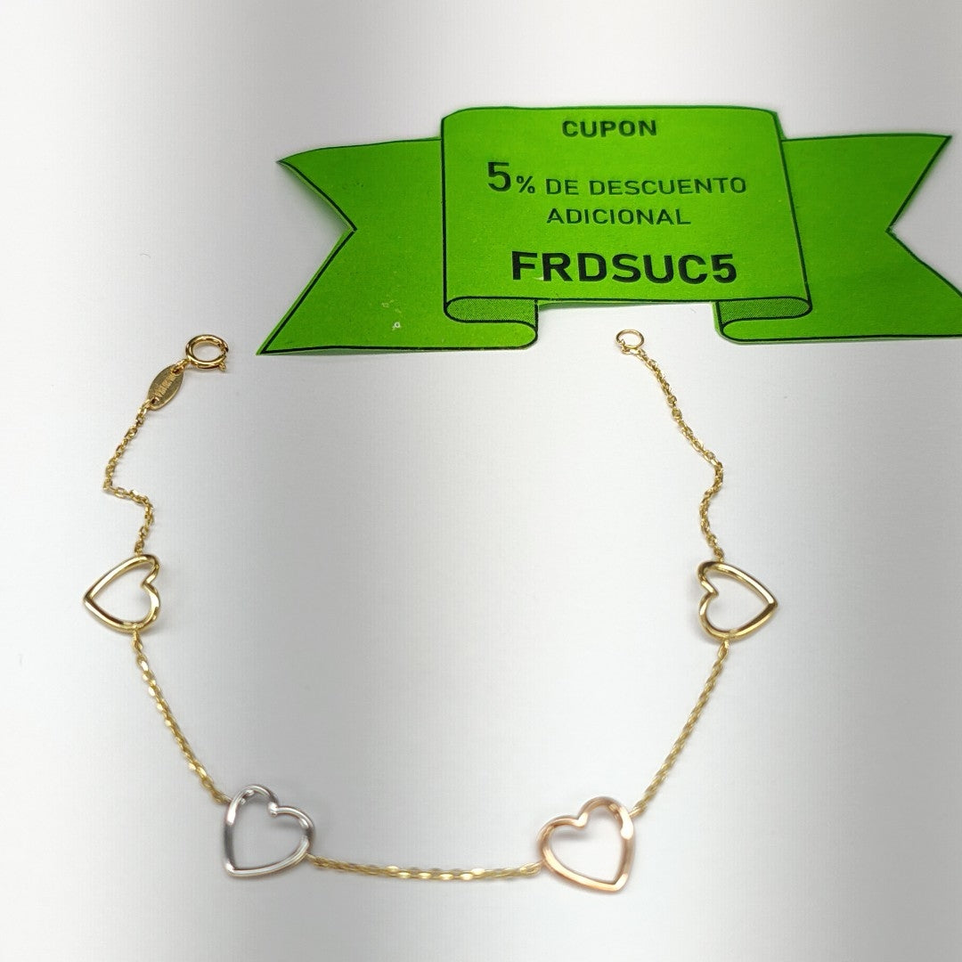 PULSERAS DAMA ORO 14K 1.6 (NUEVO)