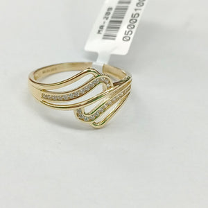 ANILLOS DAMA ORO 14K 2 (NUEVO)