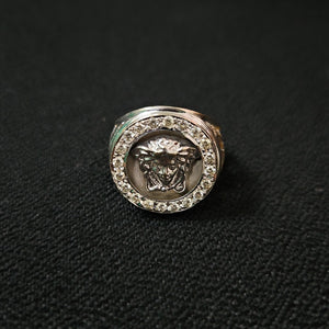 ANILLO ORO BLANCO 14 K 19.4 GRMS (SEMINUEVO)