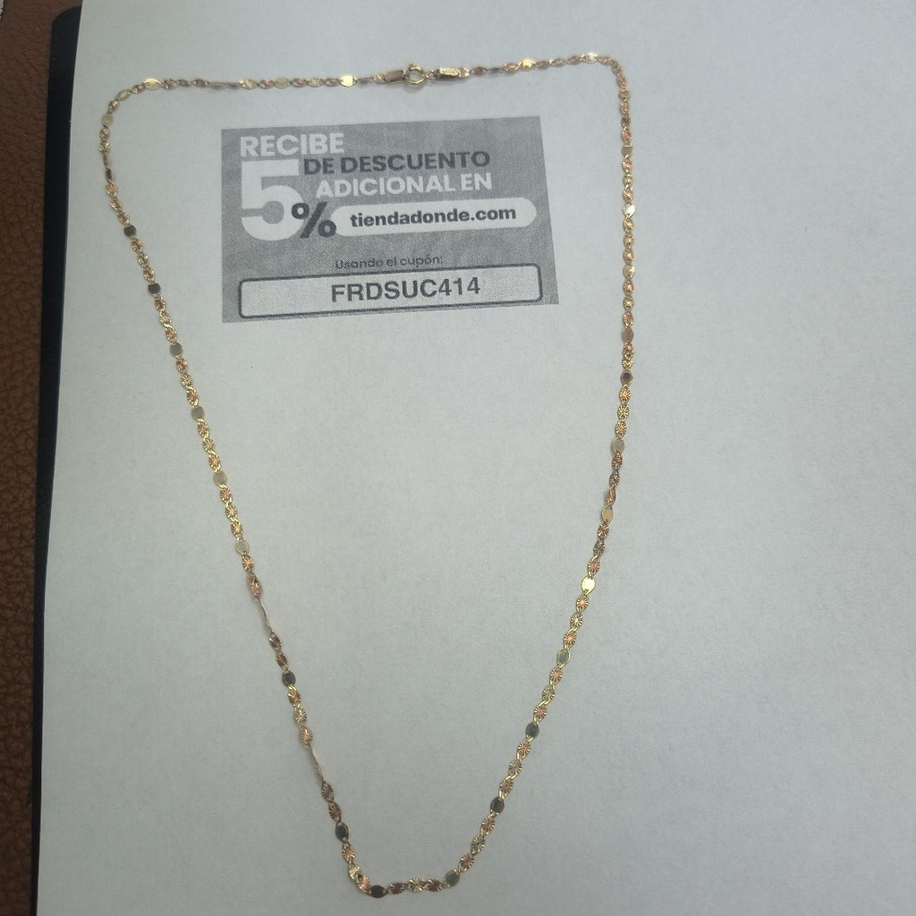 CADENA ORO 10 K 1.2 GRMS (SEMINUEVO)