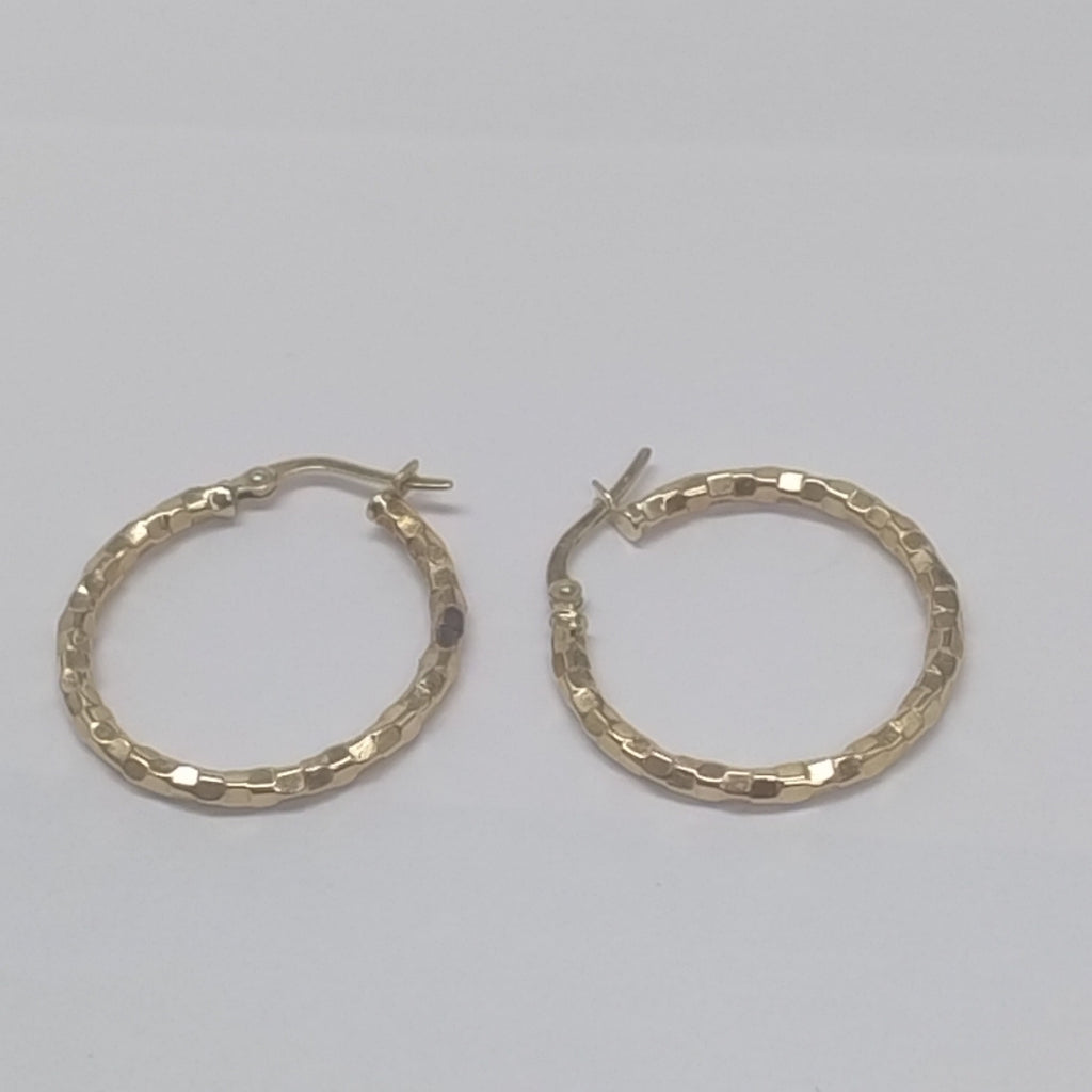ARRACADAS PAR ORO 14 K 1.6 GRMS (SEMINUEVO)