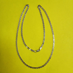 CADENA TEJIDO GUCHI PLATA .925 60 CM 9.7 GR (NUEVO)