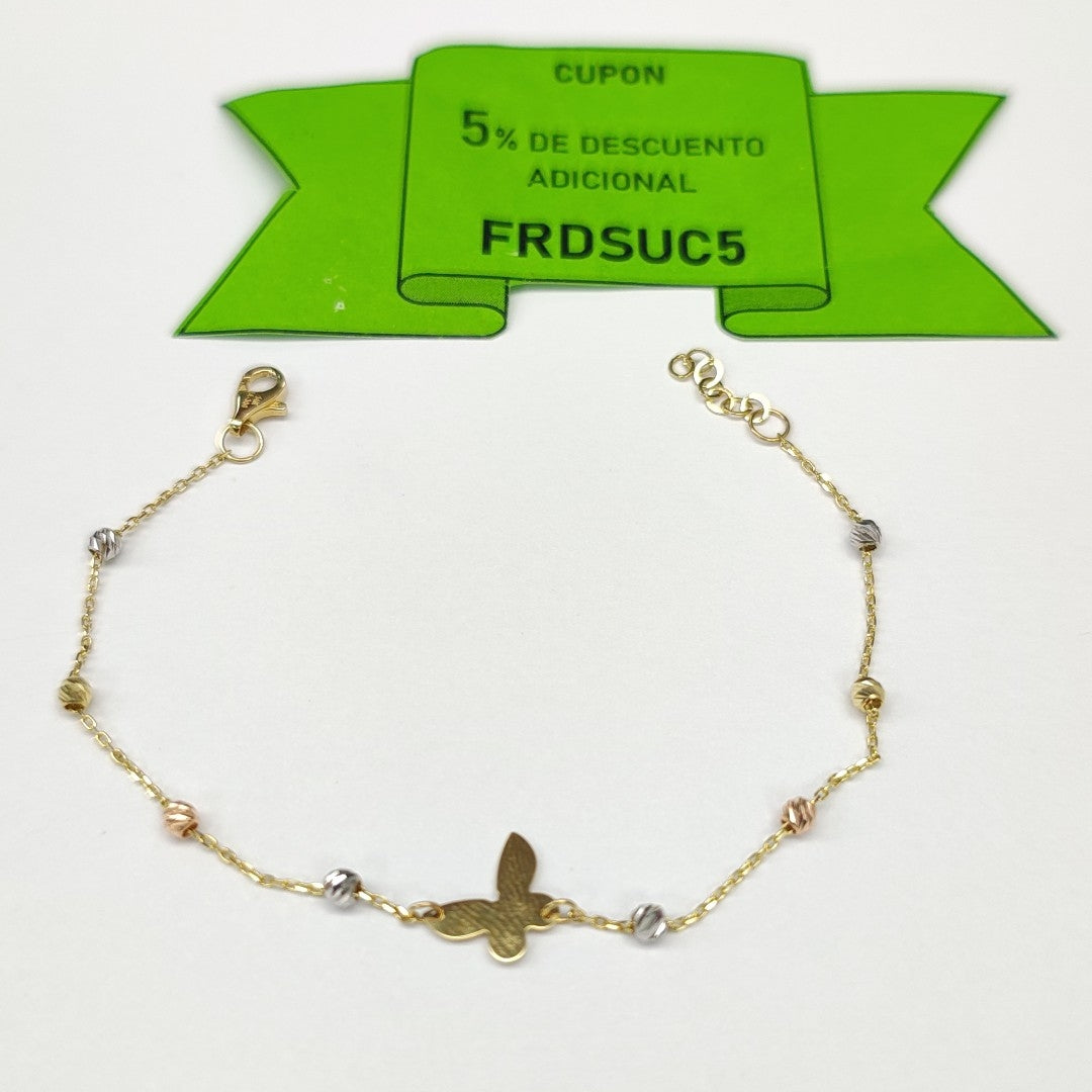 PULSERAS DAMA ORO 14K 1.4 (NUEVO)