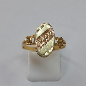 ANILLITO ORO 14 K 1,90 GRMS (SEMINUEVO)