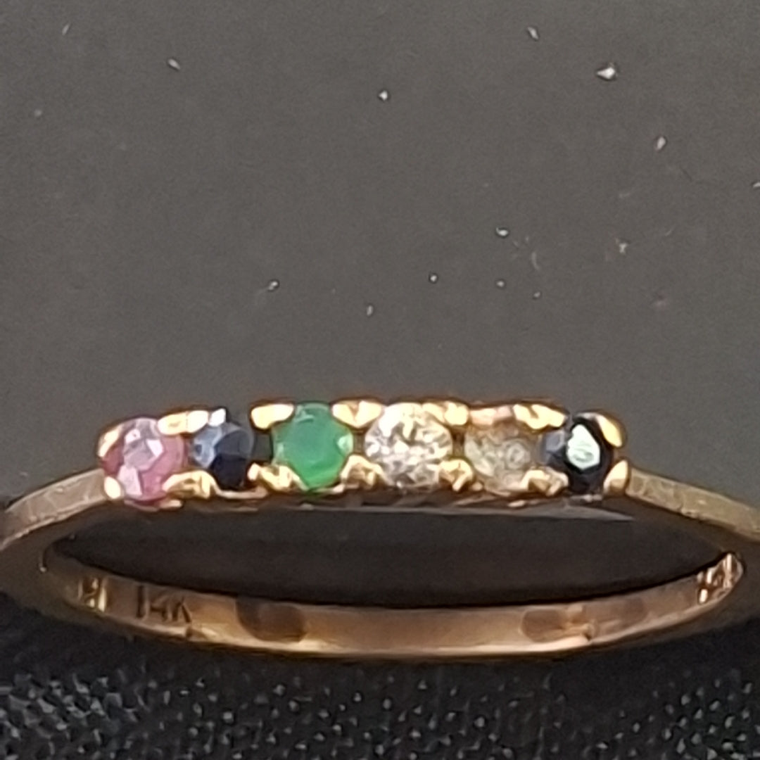 ANILLITO ORO 14 K 1.5 GRMS (SEMINUEVO)