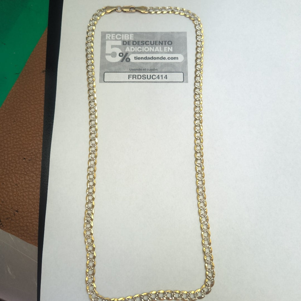 CADENA ORO 14 K 15.6 GRMS (SEMINUEVO)