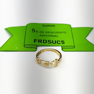 ANILLOS DAMA ORO 14K 1.5 (NUEVO)