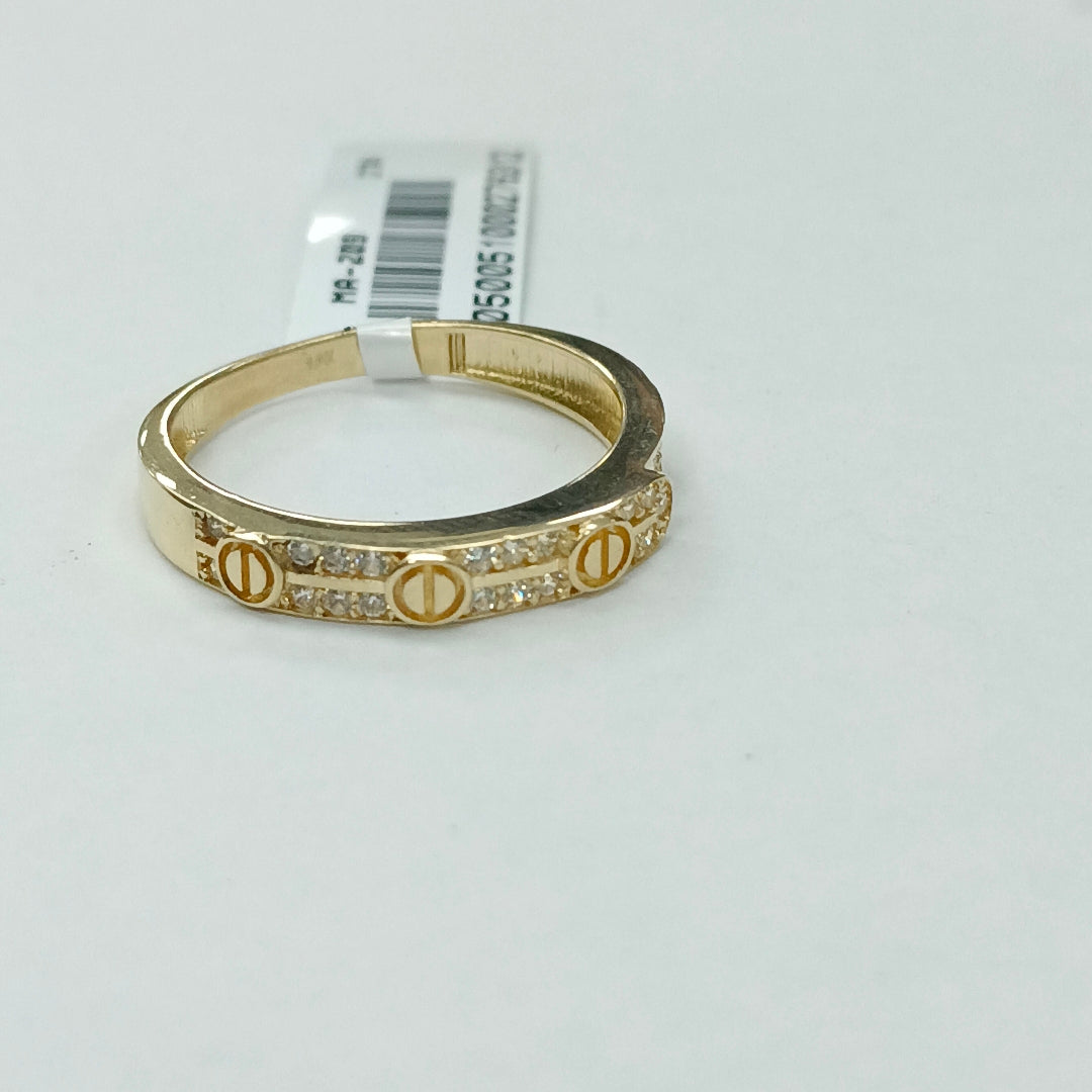 ANILLOS DAMA ORO 14K 2.5 (NUEVO)