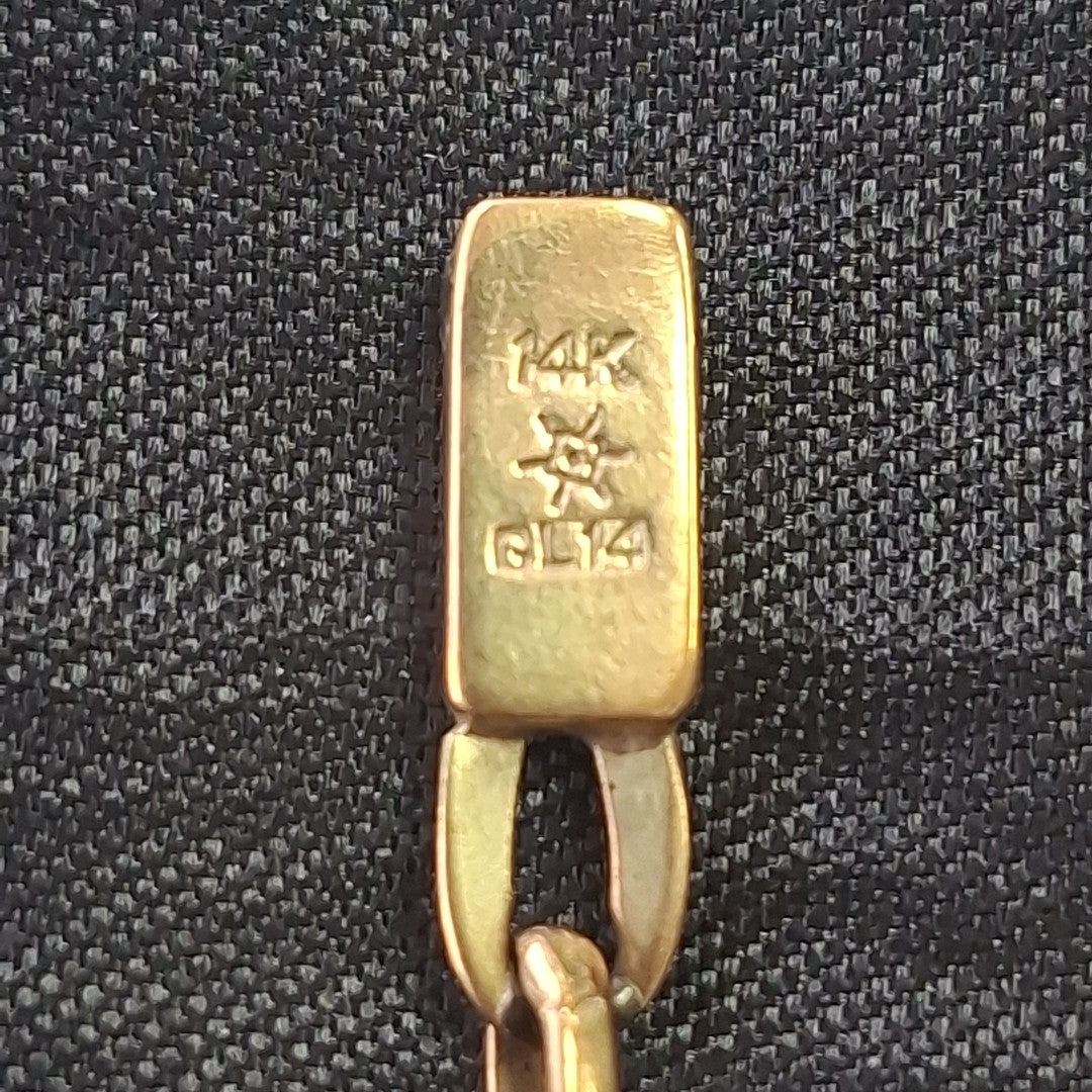 PULSERA ORO 14 K 7.1 GRMS (SEMINUEVO)