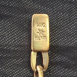 PULSERA ORO 14 K 7.1 GRMS (SEMINUEVO)
