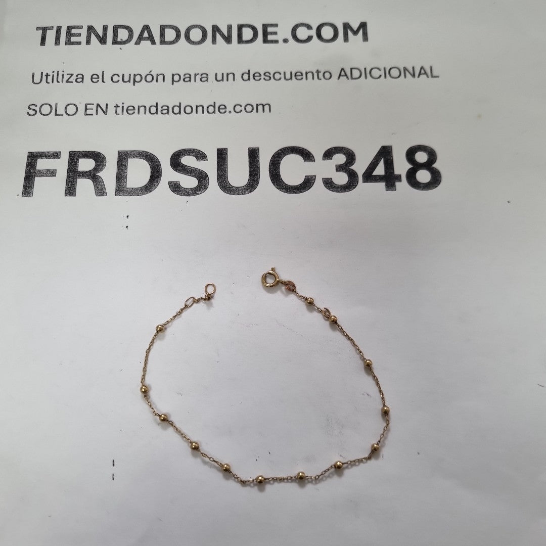 PULSERA ORO 10 K 1.1 GRMS (SEMINUEVO)