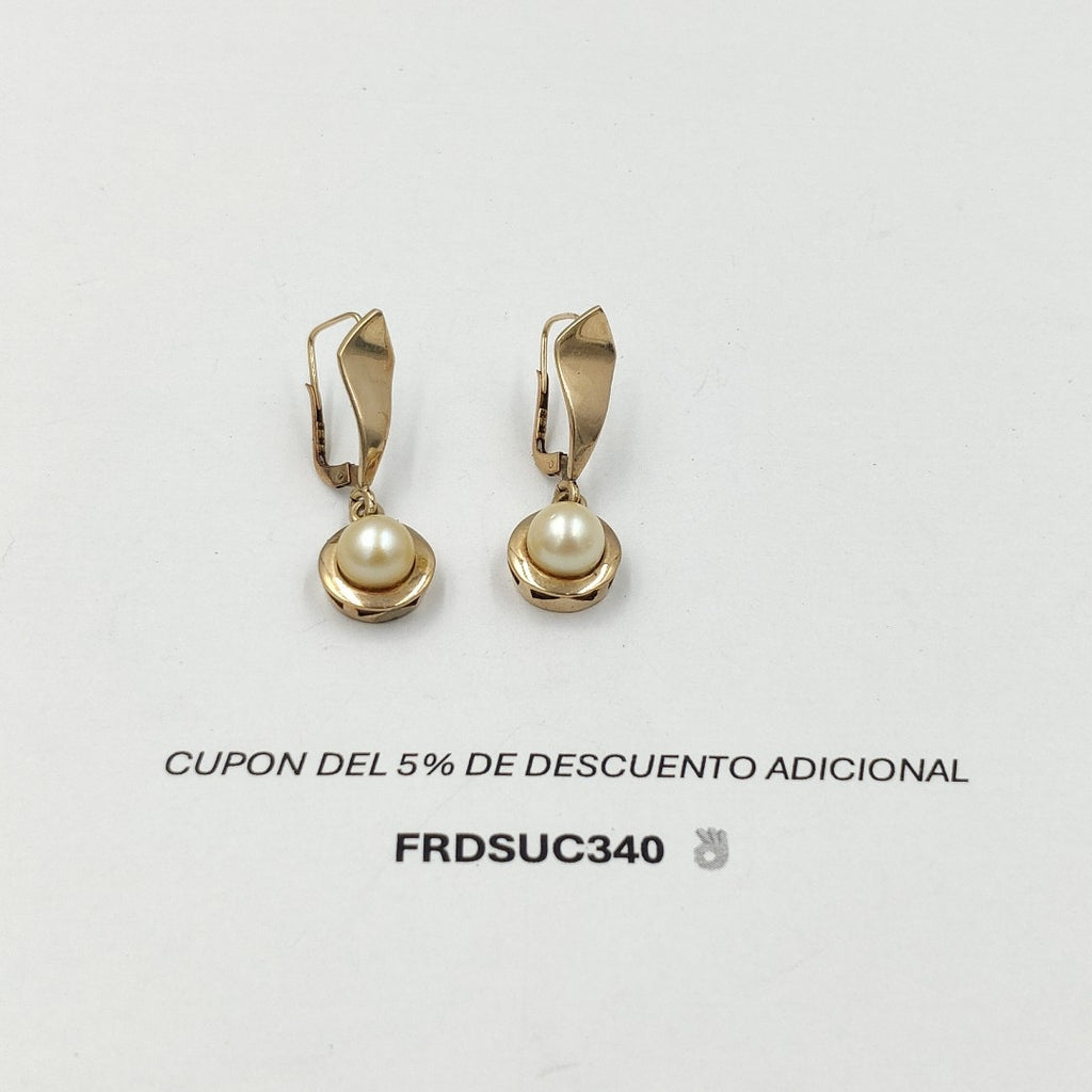 ARETES PAR ORO 8 K 6,50 GRMS (SEMINUEVO)