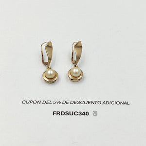 ARETES PAR ORO 8 K 6,50 GRMS (SEMINUEVO)