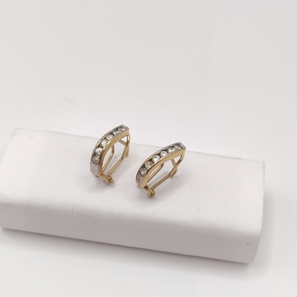 ARETES PAR ORO 10 K 2.1 GRMS (SEMINUEVO)