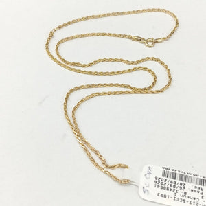 CADENA ORO 14 K 2.8 GRMS (SEMINUEVO)