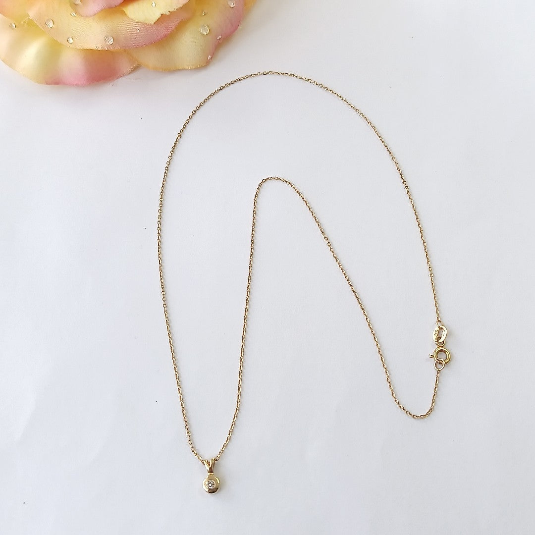 CADENA ORO 14 K 1.7 GRMS (SEMINUEVO)