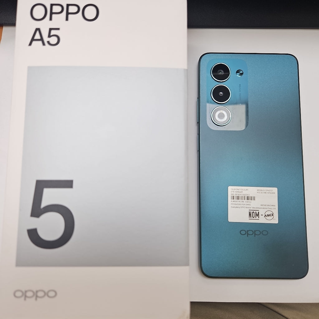 CELULAR OPPO A5 CPH2727 (2025) 256 GB 4 GB RAM (SEMINUEVO)
