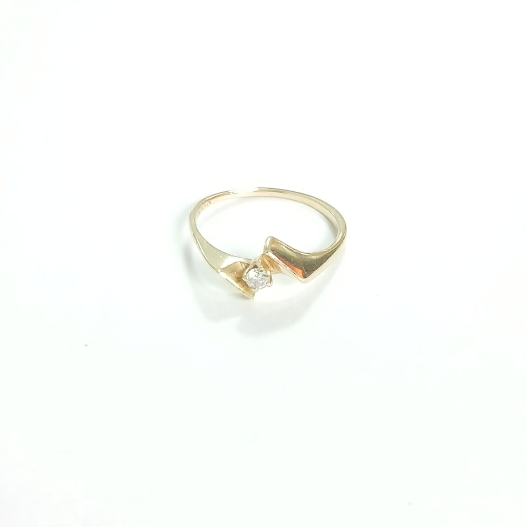 SOLITARIO ORO 14 K 2.1 GRMS (SEMINUEVO)