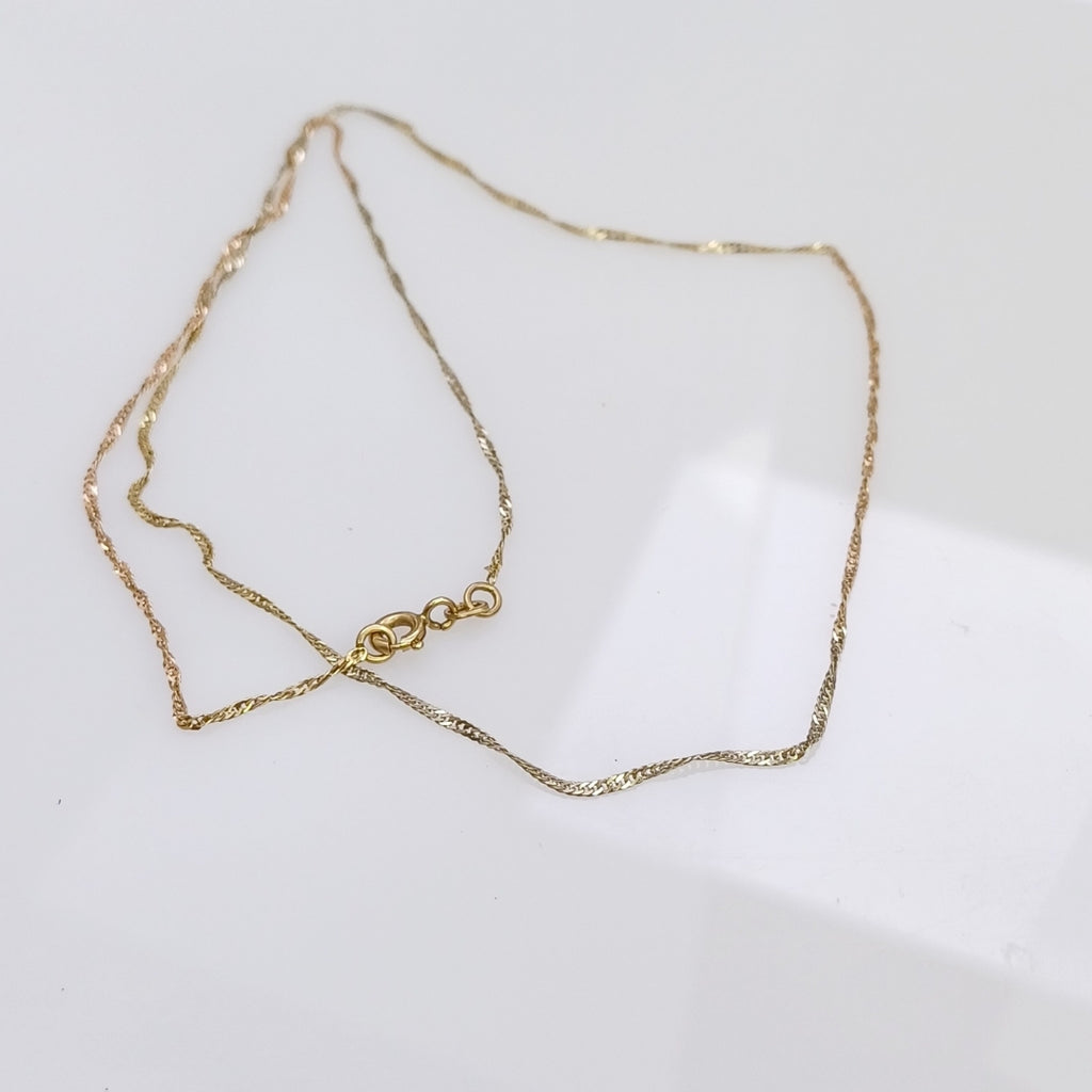 CADENA ORO 14 K 1.6 GRMS (SEMINUEVO)