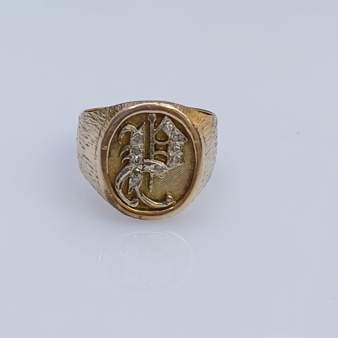 ANILLITO ORO 10 K 9.9 GRMS (SEMINUEVO)