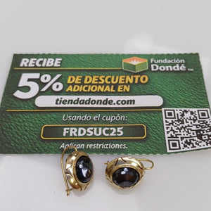 ARETES PAR ORO 10 K 2.2 GRMS (SEMINUEVO)