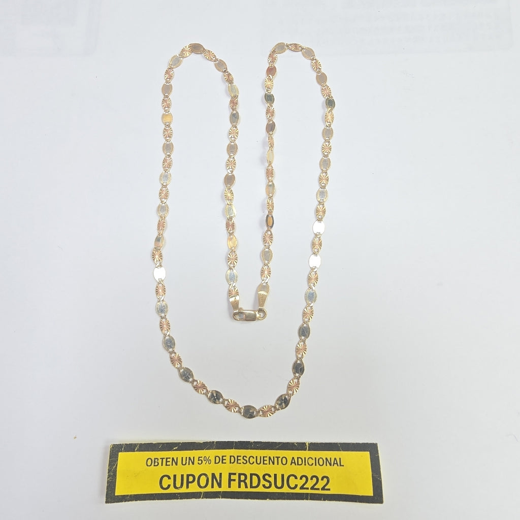 CADENA ORO 14 K 4.4 GRMS (SEMINUEVO)