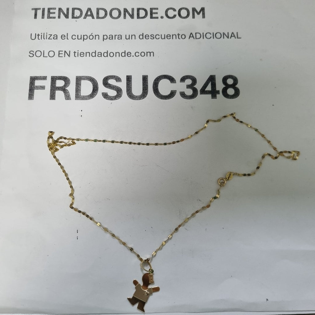 CADENA ORO 14 K 2.5 GRMS (SEMINUEVO)